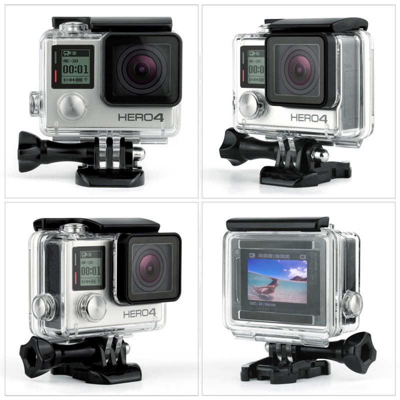 Hộp đựng bảo vệ chống thấm nước cho GoPro Hero 4 / 3+ / 3