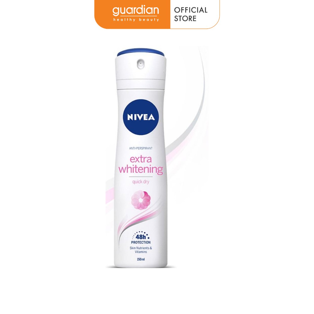 Xịt ngăn mùi nữ Nivea trắng mịn mờ vết thâm 150ml