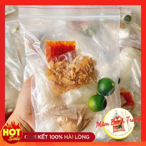 Bánh tráng sốt ớt sa tế cay muối nhuyễn bánh tráng phơi sương lá chuối nhỏ - 04101704