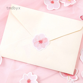 Tmdbyx Set 45 hình dán hoa anh đào phong cách Nhật Bản dùng cho trang trí lãng mạn xinh xắn
