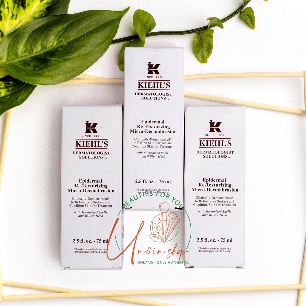 Tẩy tế bào chết kiehls episermal Re- texturizing Micro -Dermabrasion