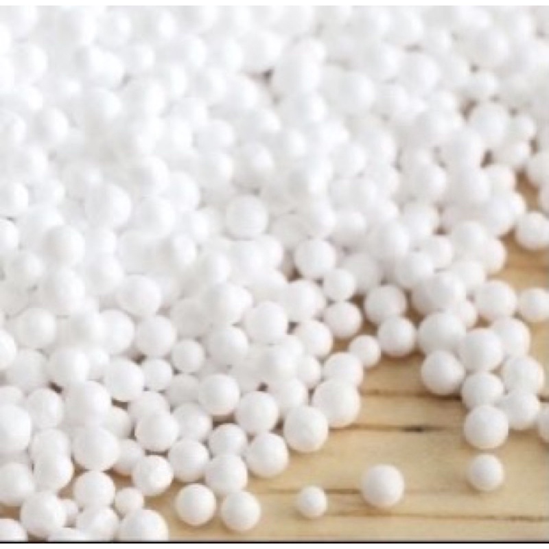 Hạt xốp trắng trang trí hộp quà, làm tuyết, hoặc cho vào gối lười | BigBuy360 - bigbuy360.vn