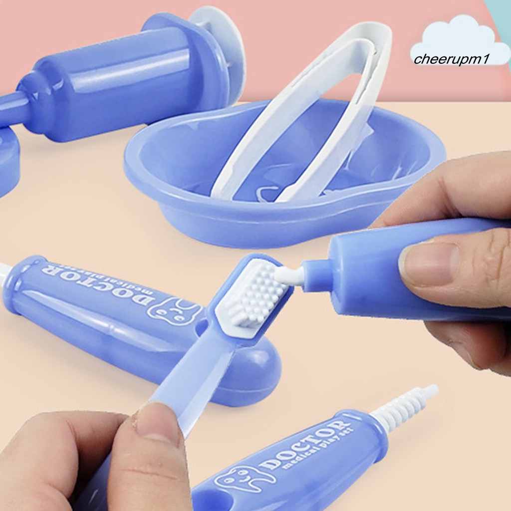 Bộ 9 món đồ chơi khám răng giáo dục sớm dành cho trẻ em