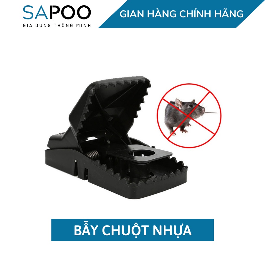 Bẫy Chuột Đen Thông Minh Bằng Nhựa Có Lò Xo - Gia Dụng SAPOO