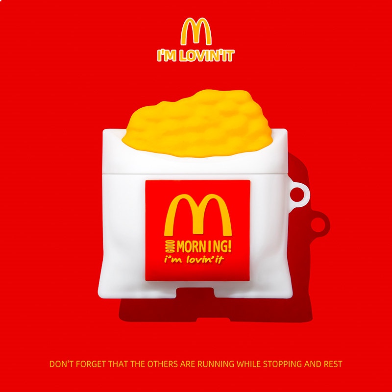 Vỏ Bảo Vệ Hộp Sạc Tai Nghe Airpods 3 Pro AirPods3 Họa Tiết Khoai Tây Chiên/Bánh Quy Phong Cách Mới 2021 Ốp