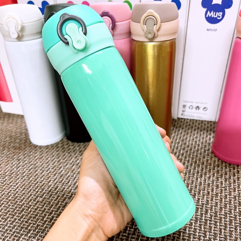 Bình giữ nhiệt nắp bật 500ml dễ thương