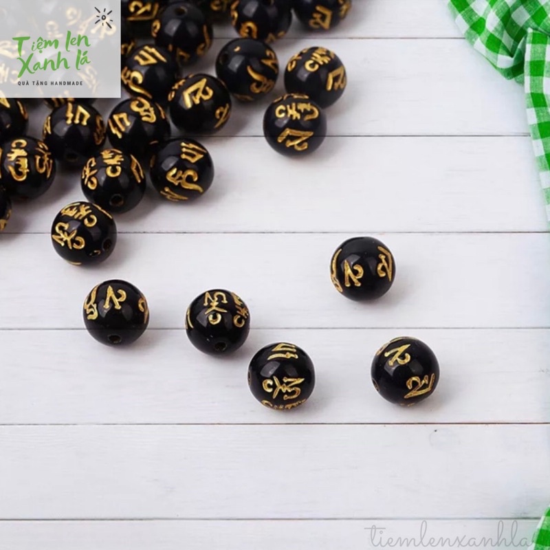 Hạt charm phật làm vòng tay handmade, DIY