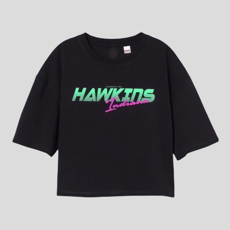 ÁO THUN CROPTOP IN CHỮ