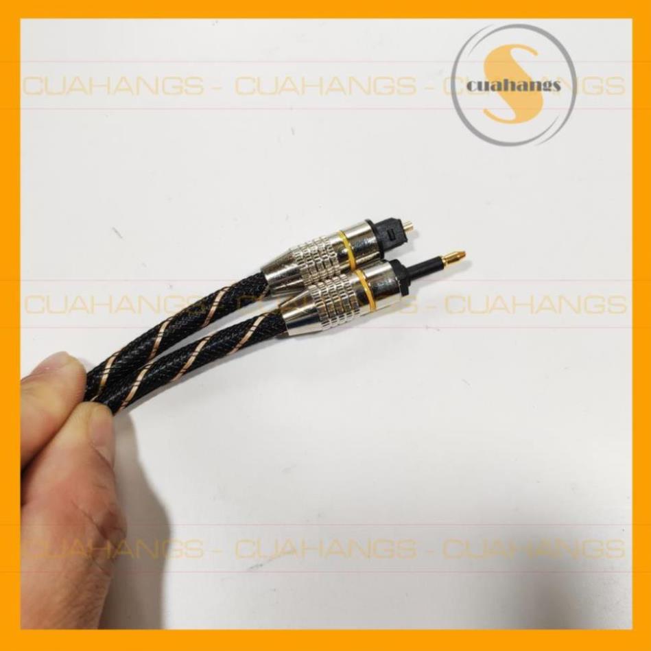 Dây optical mini Toslink SPDIF 3.5mm cáp quang âm thanh Mibox chất lượng cao