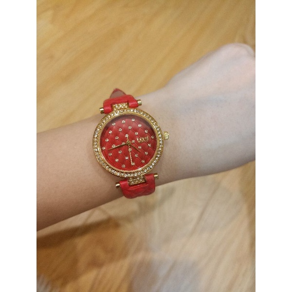 Đồng hồ nữ Burgy đính đá