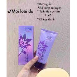 [TOP SẢN PHẨM] Kem chống nắng cellio tím Collagen Whitening Sun Cream SPF50+, PA+++ ngăn tia cực tím và lão hóa da