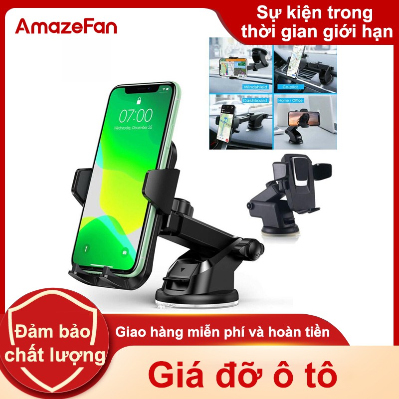 Giá Đỡ Điện Thoại Xoay 360 Độ Có Nam Châm Cho Xe Hơi