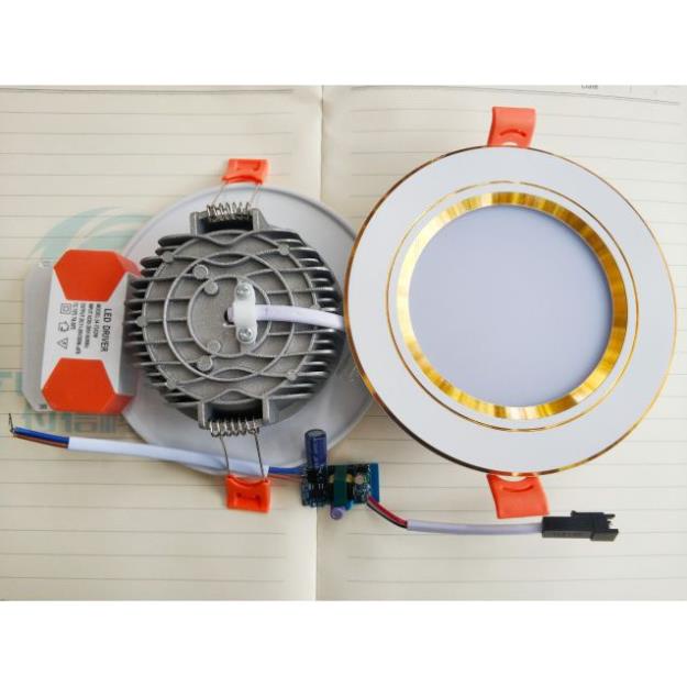 Đèn Led Âm Trần 3 chế độ màu 7w,9w Cao cấp