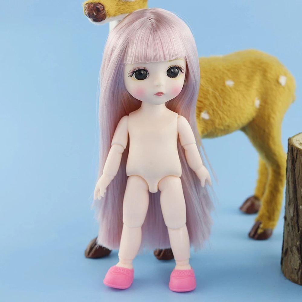 Búp Bê 16cm Mắt Dài 3D Tỉ Lệ 1 / 12