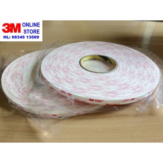 Băng Keo Cường Lực 3M VHB 4945 khổ 10mm x 33m