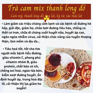 Trà hoa quả mix 3 gói - Dùng thử