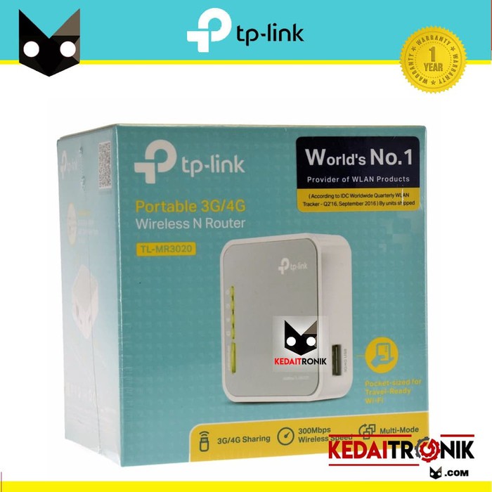 Mới Usb Phát Sóng Wifi Tp-link Tl-mr3020 3g / 4g