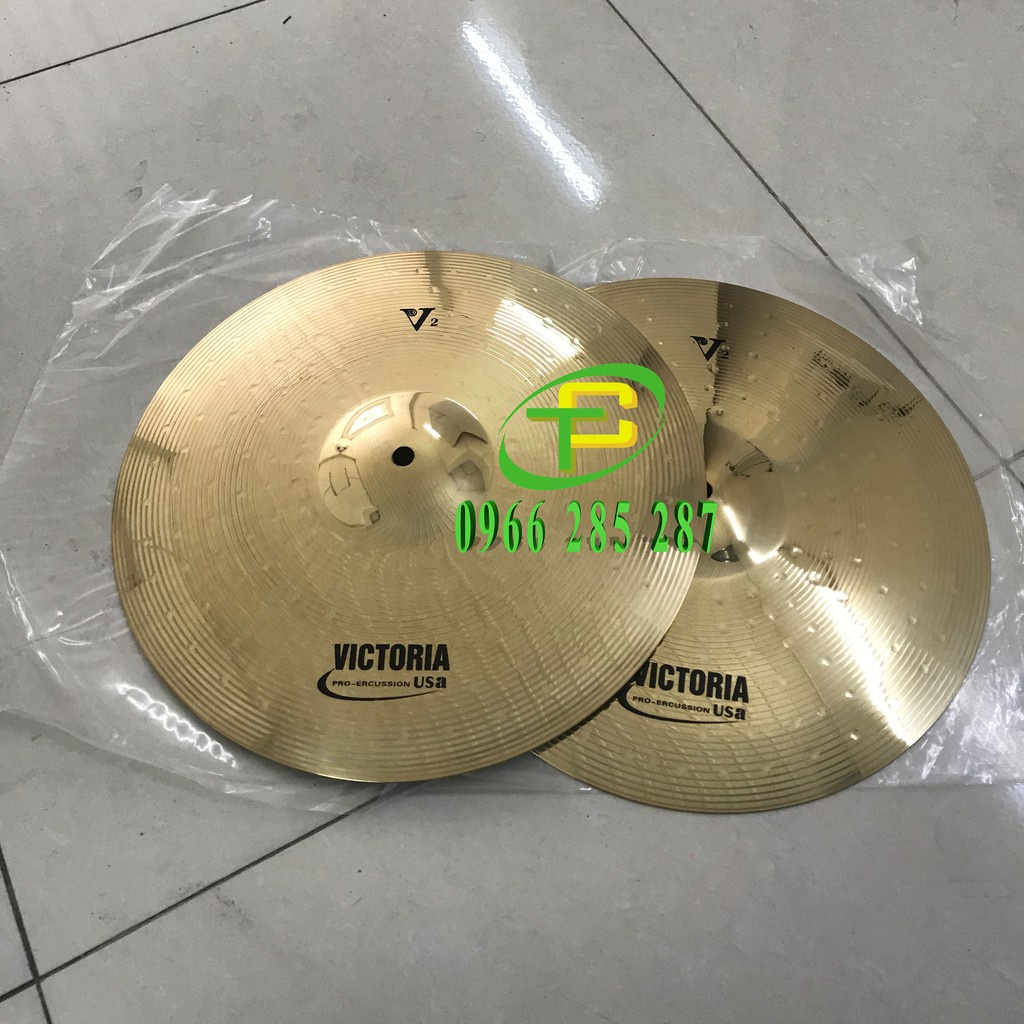 Lá cymbal victoria 14inch=36cm