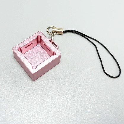 Mặt Dây Chuyền Kim Loại Trục Màu Vàng Hồng Dễ Thương