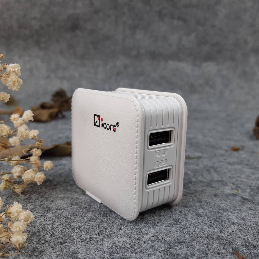 Củ sạc nhanh iCore 2 cổng