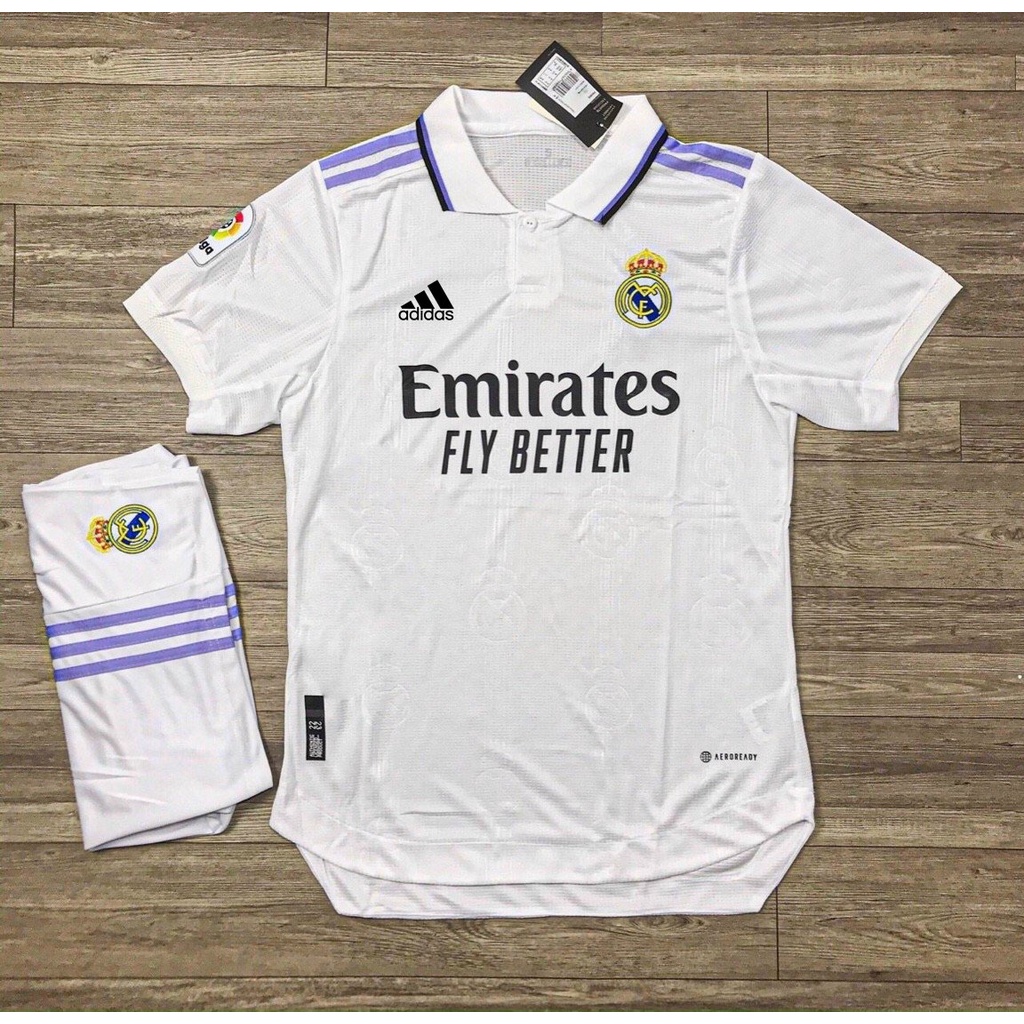 Áo Bóng Đá/Quần Áo Bóng Đá CLB Real Madrid -Chuẩn Mẫu Thi Đấu