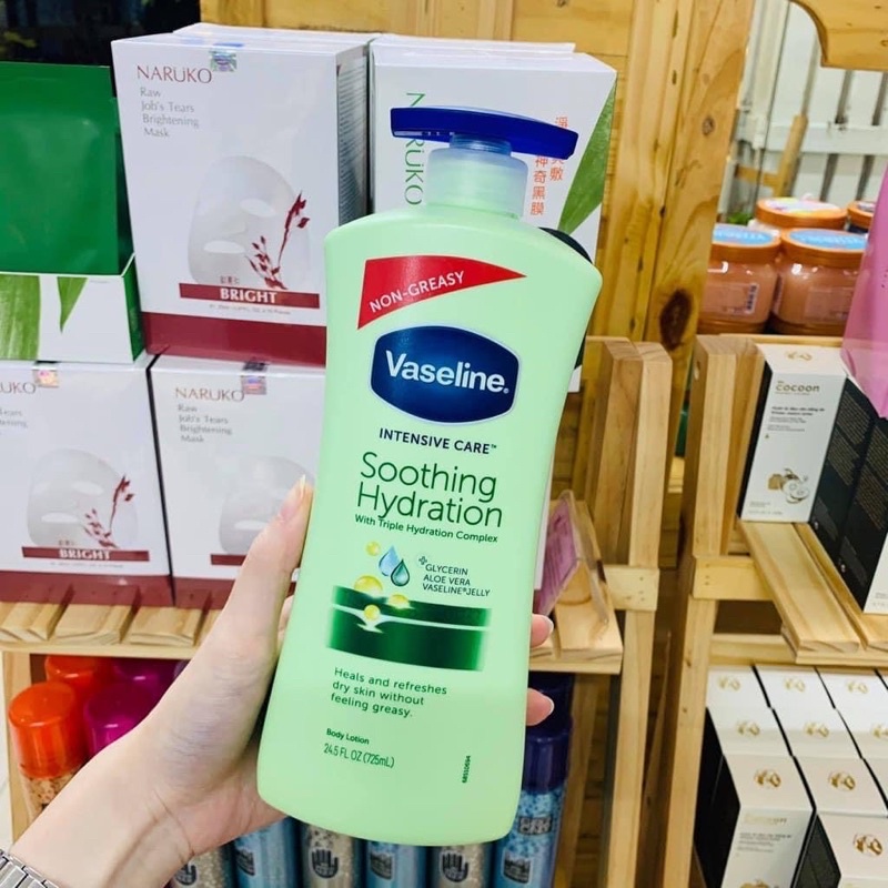 Sữa dưỡng thể Vaseline Body Lotion 725ml dưỡng trắng da chăm sóc toàn diện