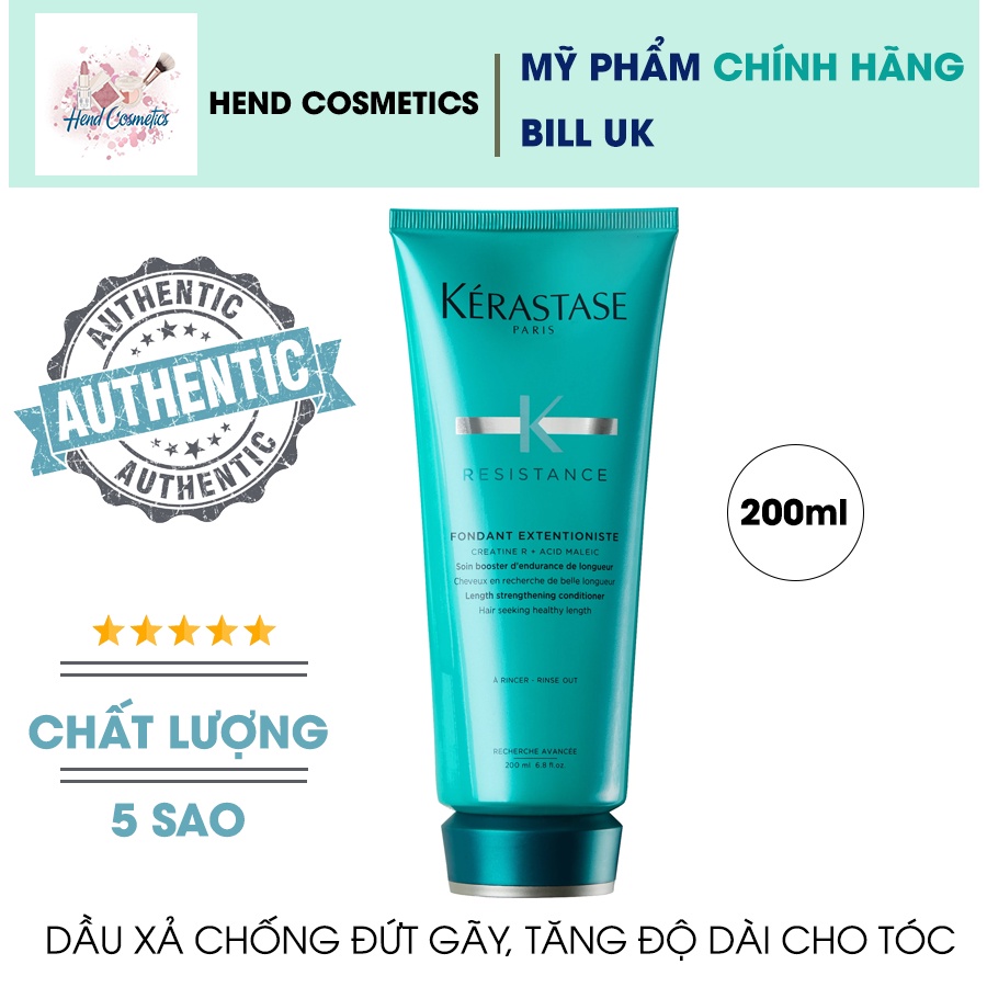 Dầu xả giúp tăng độ dài cho tóc Kerastase Résistance Fondant Extentioniste 200ml