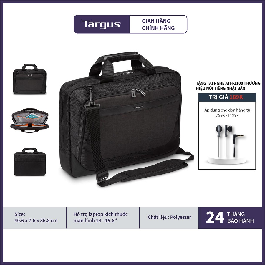 Cặp Xách Laptop TBT914 CitySmart Advanced 15.6 inch - Hàng Chính Hãng | BigBuy360 - bigbuy360.vn