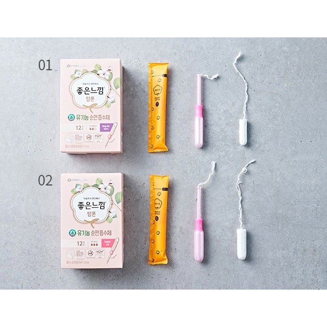 Băng vệ sinh Tampon Hàn Quốc Goodfeel có cần đẩy