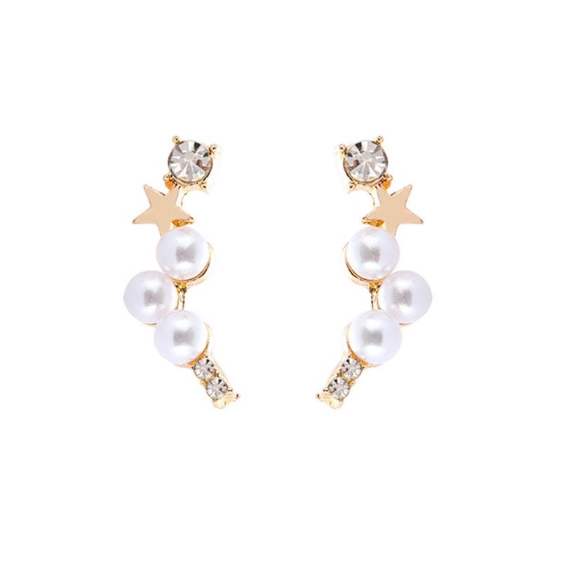 Hoa tai hoạ tiết hình ngôi sao thiết kế đơn giản cho phái nữ