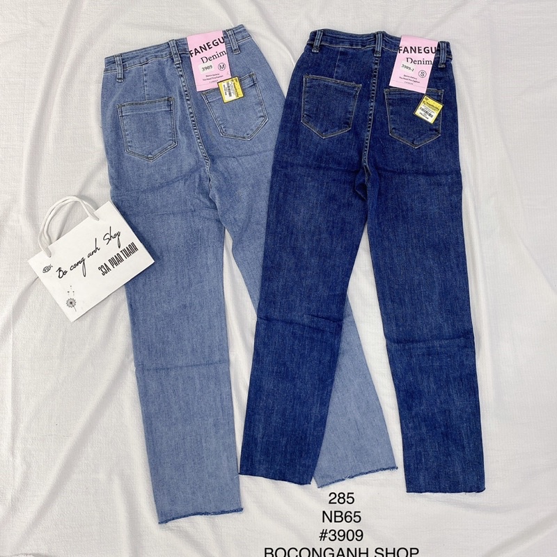 Quần Jean #3909 NB65 Hàng Quảng Châu mác Fanegu