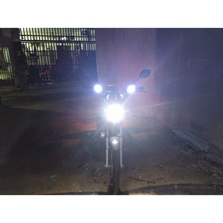 Gáo đèn pha led suzuki GD110 Harley angle eyes cao cấp