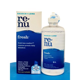 Nước ngâm kính áp tròng mềm RENU - 355ML