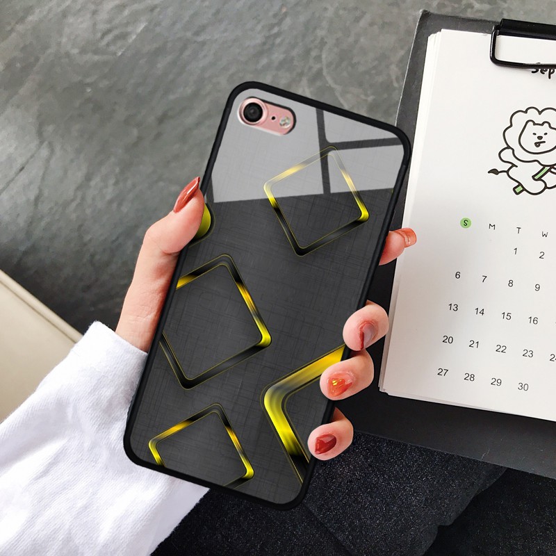 Ốp lưng kính 3D IPhone 7/8