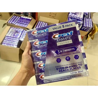 Kem đánh răng CREST 3D WHITE của Mỹ 158g
