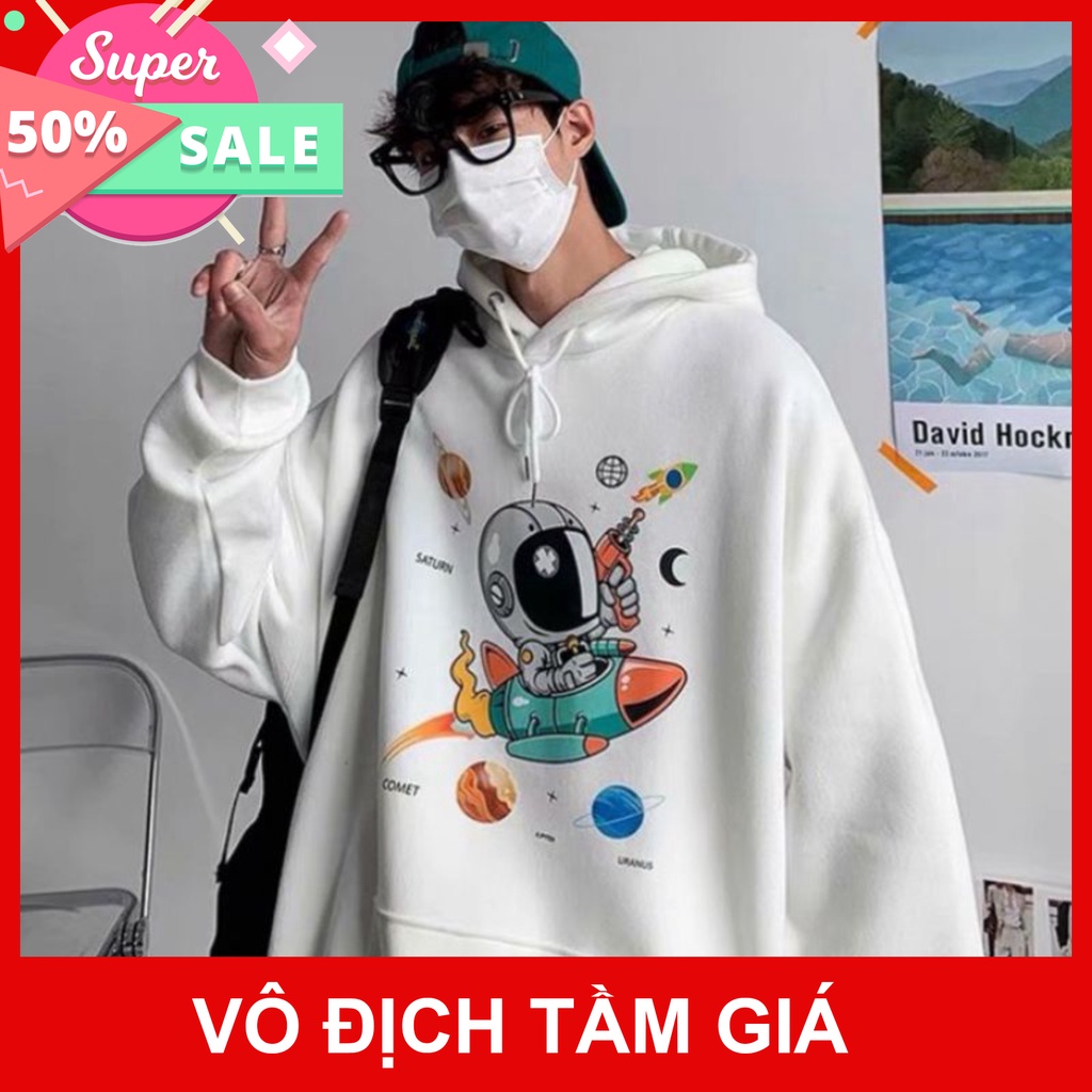 (Hot Trend) ÁO KHOÁC HOODIE NỈ NGOẠI Phi Hành Gia Nasa (HD4000 - Dày Đẹp) (hoodie1996) Mẫu 03