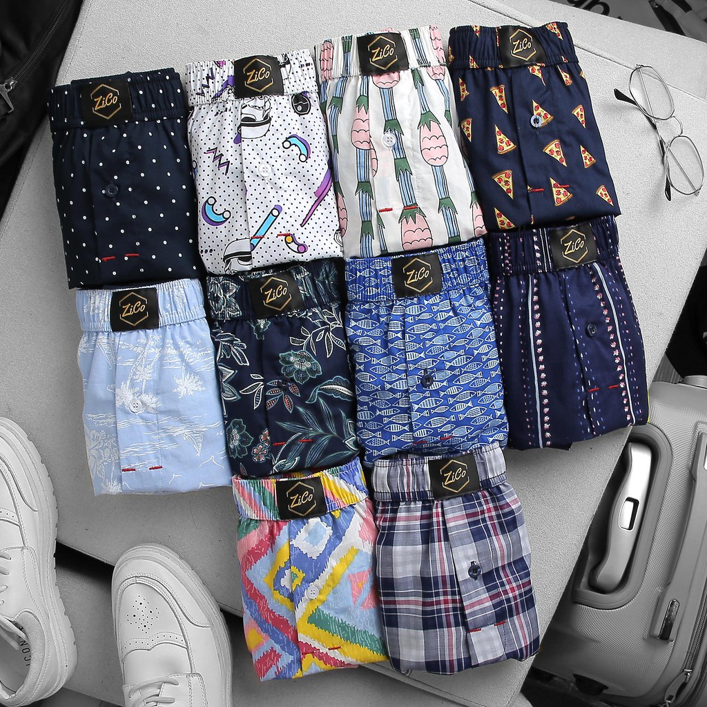 (Sale xả kho) Quần đùi ngủ nam mặc nhà - màu ngẫu nhiên | BigBuy360 - bigbuy360.vn