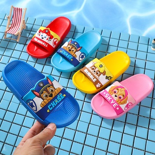 Dép bé trai họa tiết chú chó phim hoạt hình Biệt đội chó cứu hộ Paw Patrol dễ thương nhiều màu sắc