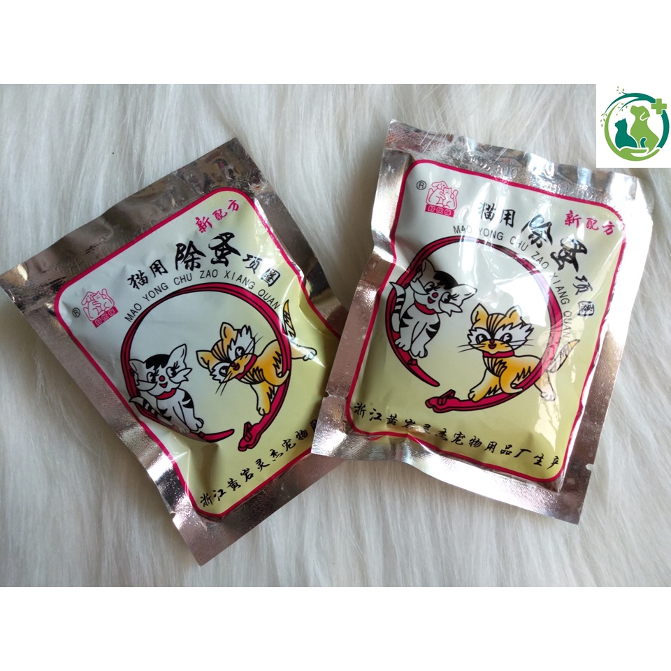 Vòng cổ trị ve rận chó mèo  FREE SHIP- Vòng cổ diệt bọ chét chó mèo