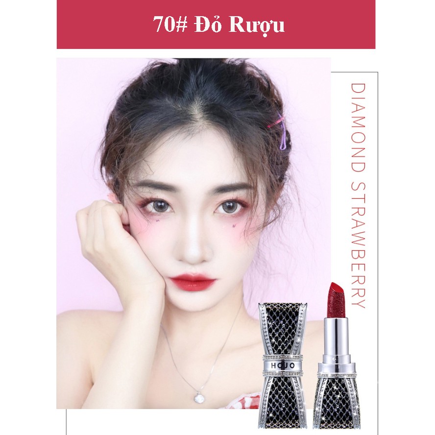 Son sáp HoJo Dimond Bow Butterfly- knot Lipstick hình nơ độc đáo hàng chính hãng hội địa Trung Ho Jo No.8047 | BigBuy360 - bigbuy360.vn
