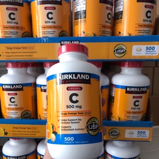 Vitamin c 500mg kirkland 500 viên