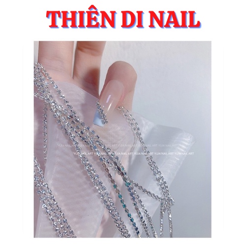 Set dây xích đá gắn móng dành cho các tiệm nail THIÊN DI NAIL