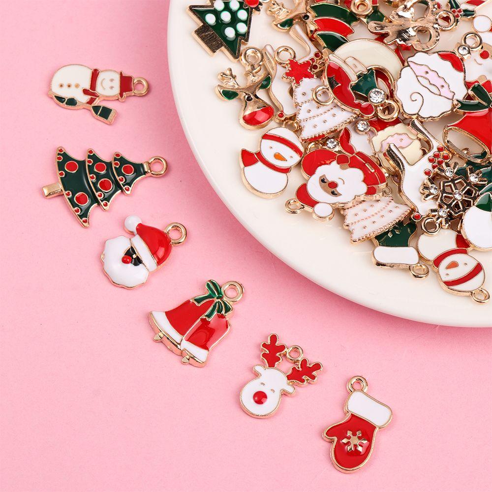 Phụ Kiện Treo Trang Trí Giáng Sinh Hình Người Tuyết Tuần Lộc DIY