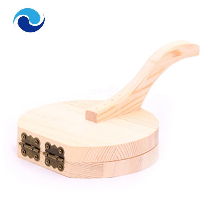 Dụng Cụ Ép Bột Làm Há Cảo Bằng Gỗ Tiện Dụng