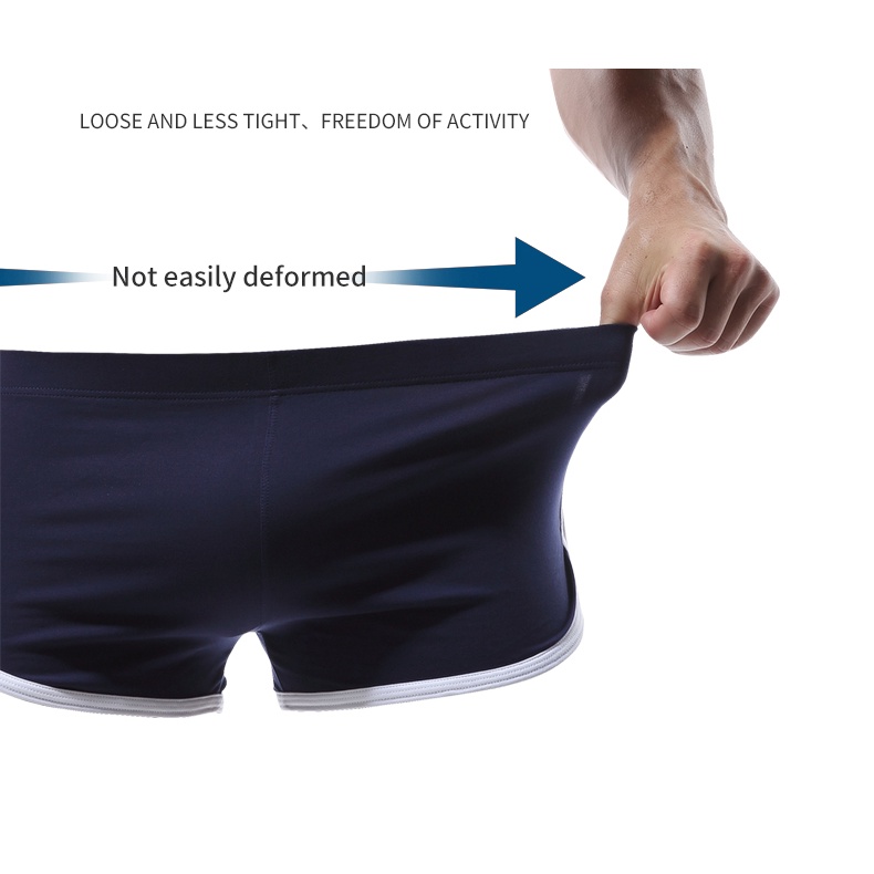 Quần Lót Boxer Cotton Dáng Rộng Thoáng Khí Thời Trang Nam Thể Thao 174