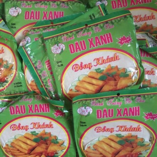 Bánh tráng đậu xanh cuốn nem, bò bía