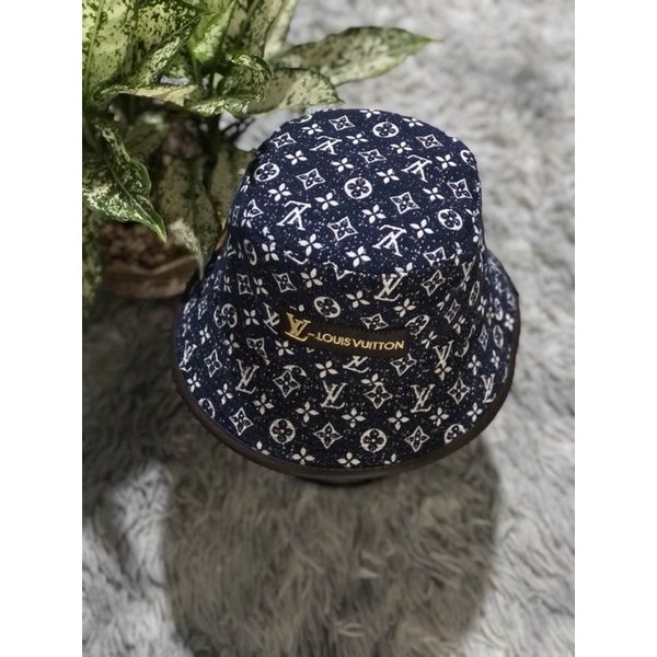 Nón bucket nam nữ, nón bo cụp L unisex viền da nhiều màu sắc