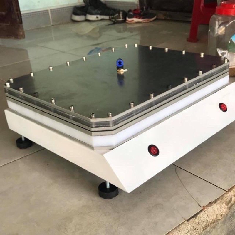 Máy ép kính bóng hơi van cơ,tư động,bấm nút giá rẻ cho ae thợ ép kính