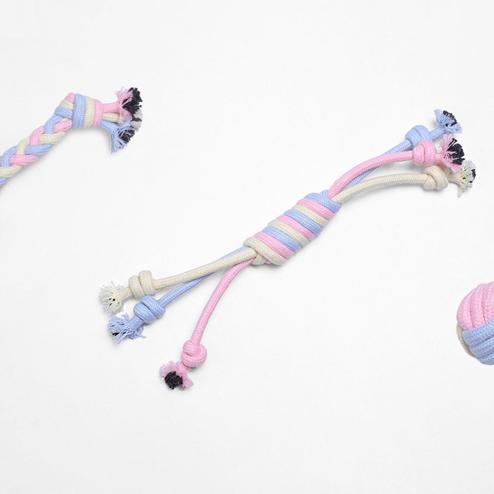 Đồ chơi gặm làm từ cotton cho thú cưng dễ thương