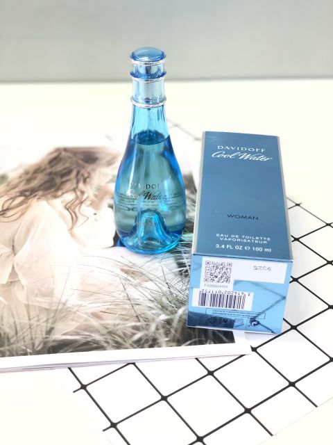 [Chuẩn Auth- Giá tốt] Nước hoa Nữ Davidoff Cool Water Woman EDT 100ml